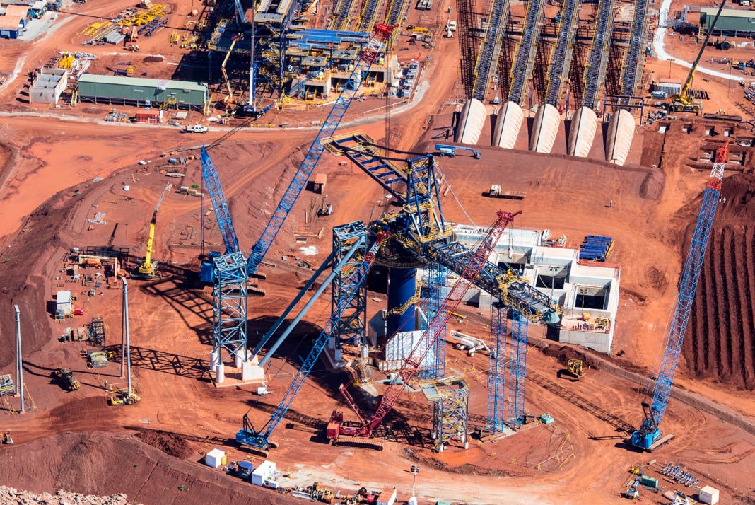 Aerial Photography WA, Commercial Photography, Corporate, Mining, Industrial, Annual report, Business Plans, Commercial Photographer Perth, Aerial Photographer Perth, Peta-Anne North, Peta-Anne Photography Roy Hill Constrcution, Roy Hill Mine 