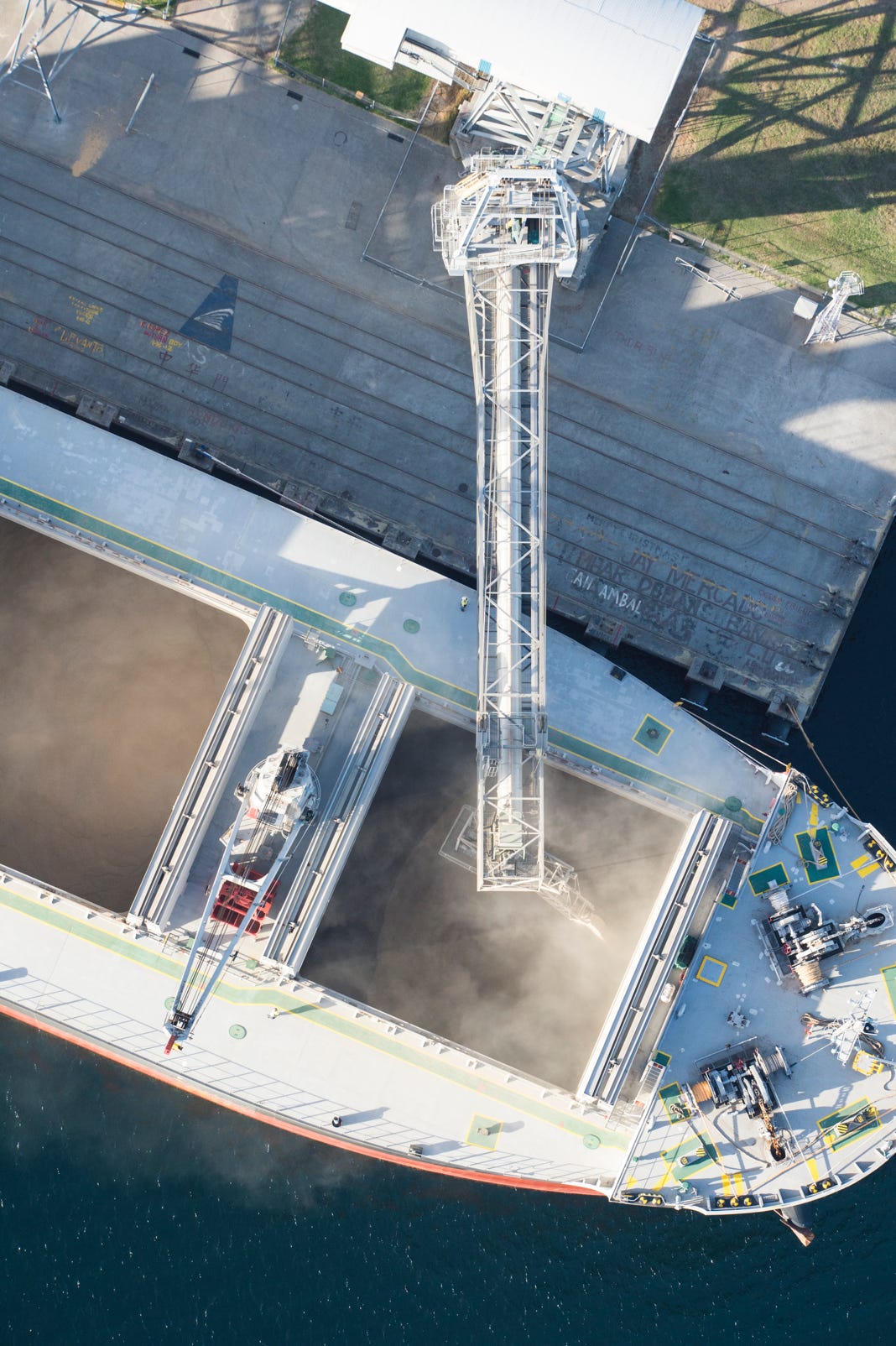 Kwinana Bulk Grain, Shipping, Aerial Photography WA, Commercial Photography, Corporate, Mining, Industrial, Annual report, Business Plans, Commercial Photographer Perth, Aerial Photographer Perth, Peta-Anne North, Peta-Anne Photography  